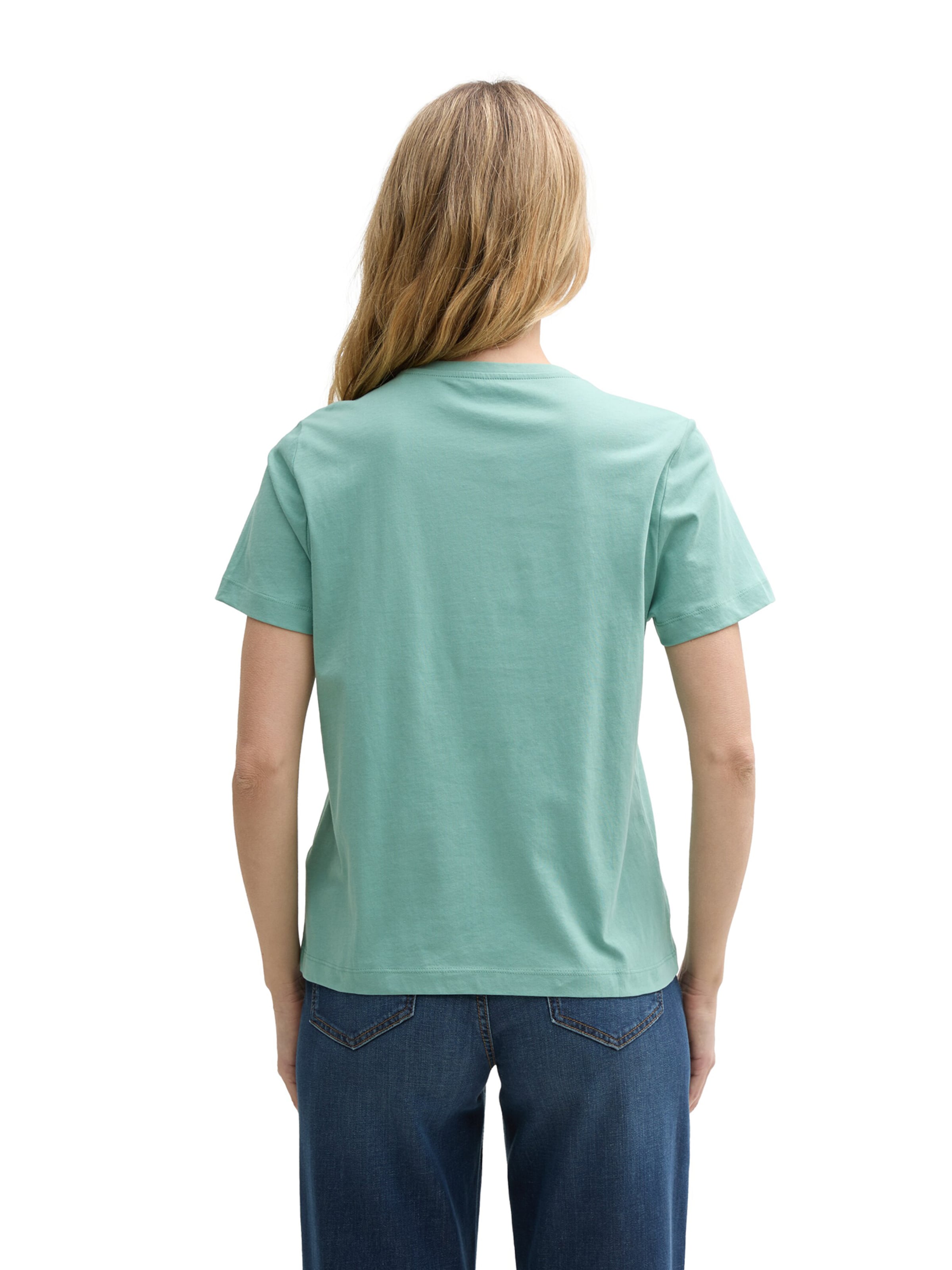 TOM TAILOR Tričko - Zelená