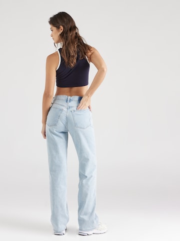 Abercrombie & Fitch Loosefit Jeans in Blau