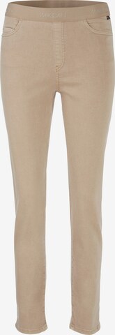 Marc Cain Slim fit Jeggings in Brown: front