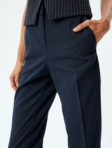 Koton Bootcut Pantalon in Blauw