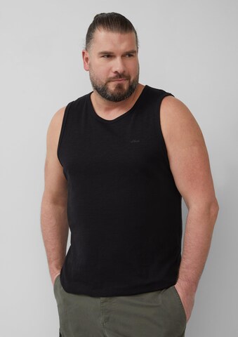 T-Shirt s.Oliver en noir : devant