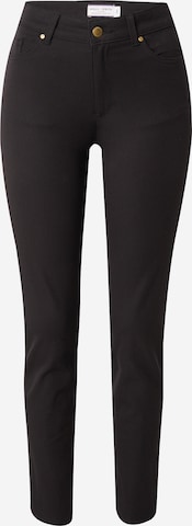 Skinny Pantalon 'Tova' Lindex en noir : devant