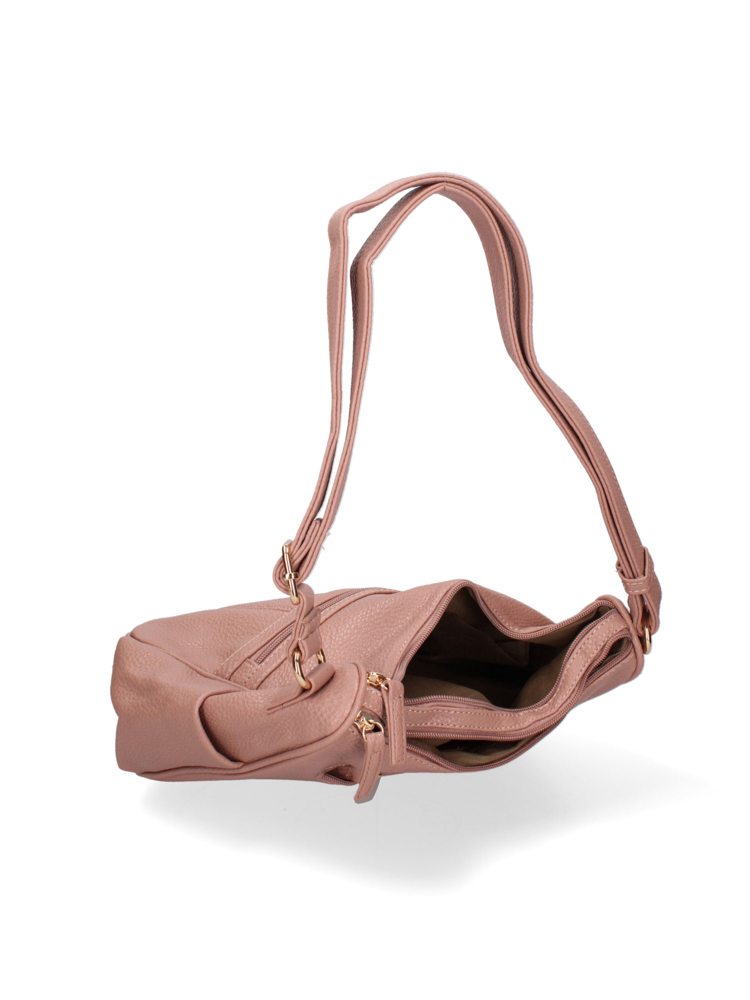 Borsa a tracolla 'Borsa a Tracolla Donna B Cavalli Ecopelle Zip Tasche Multiple 28x24cm' di B. Cavalli in rosa