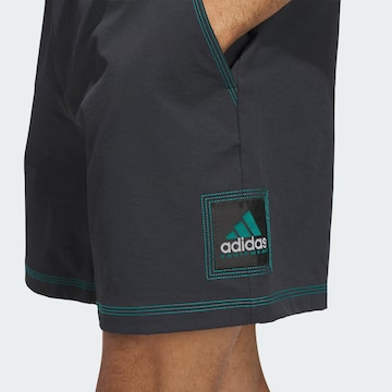ADIDAS PERFORMANCE Loosefit Sportbroek 'Equipment' in Zwart