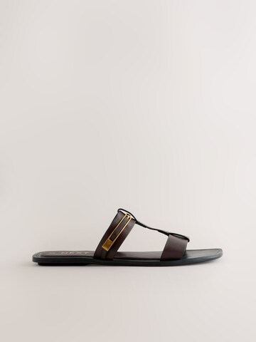 Next Pantolette in Braun