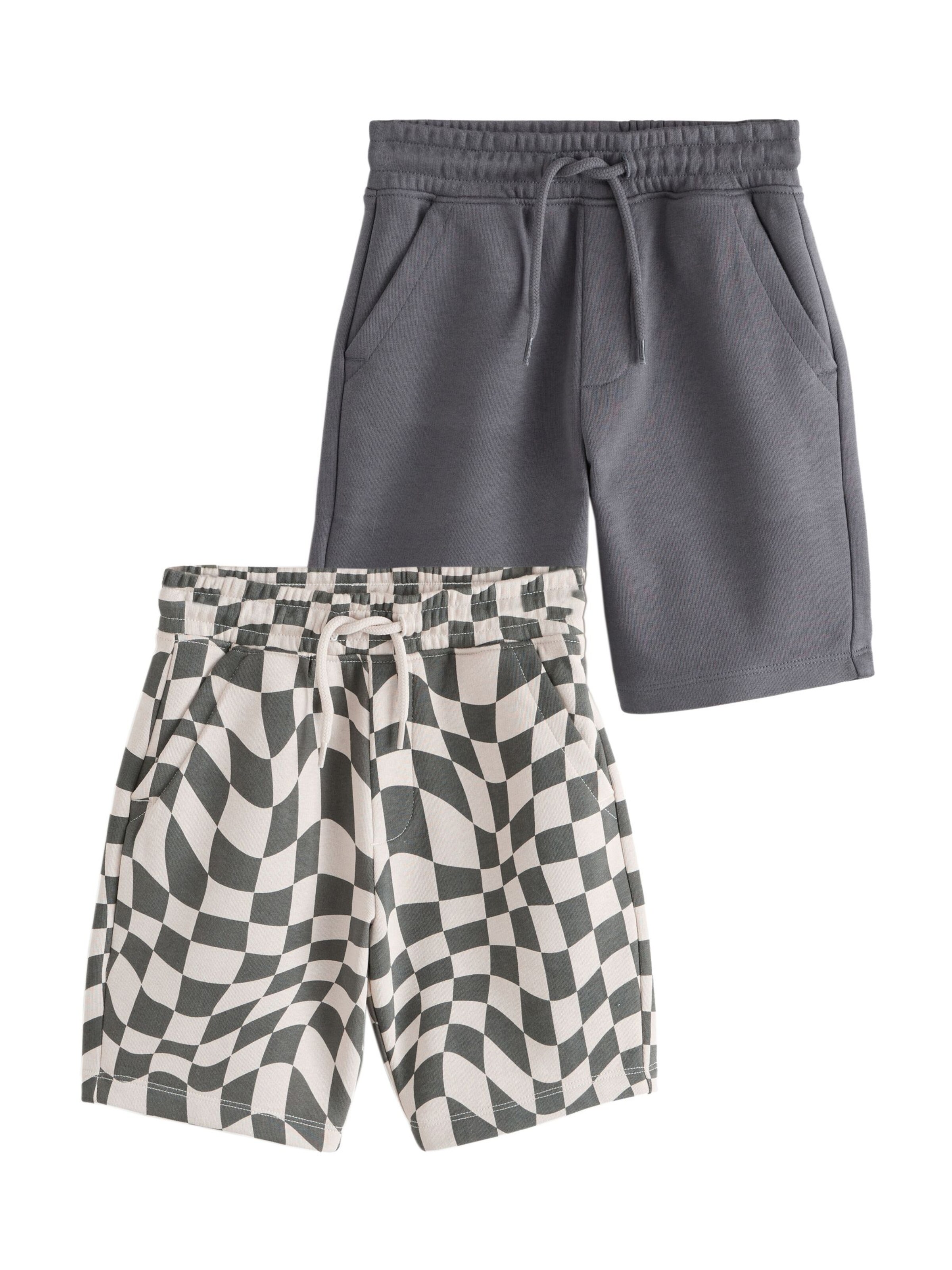 Next Kalhoty – šedá: přední strana