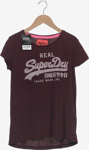 Superdry T-Shirt M in Rot: predná strana