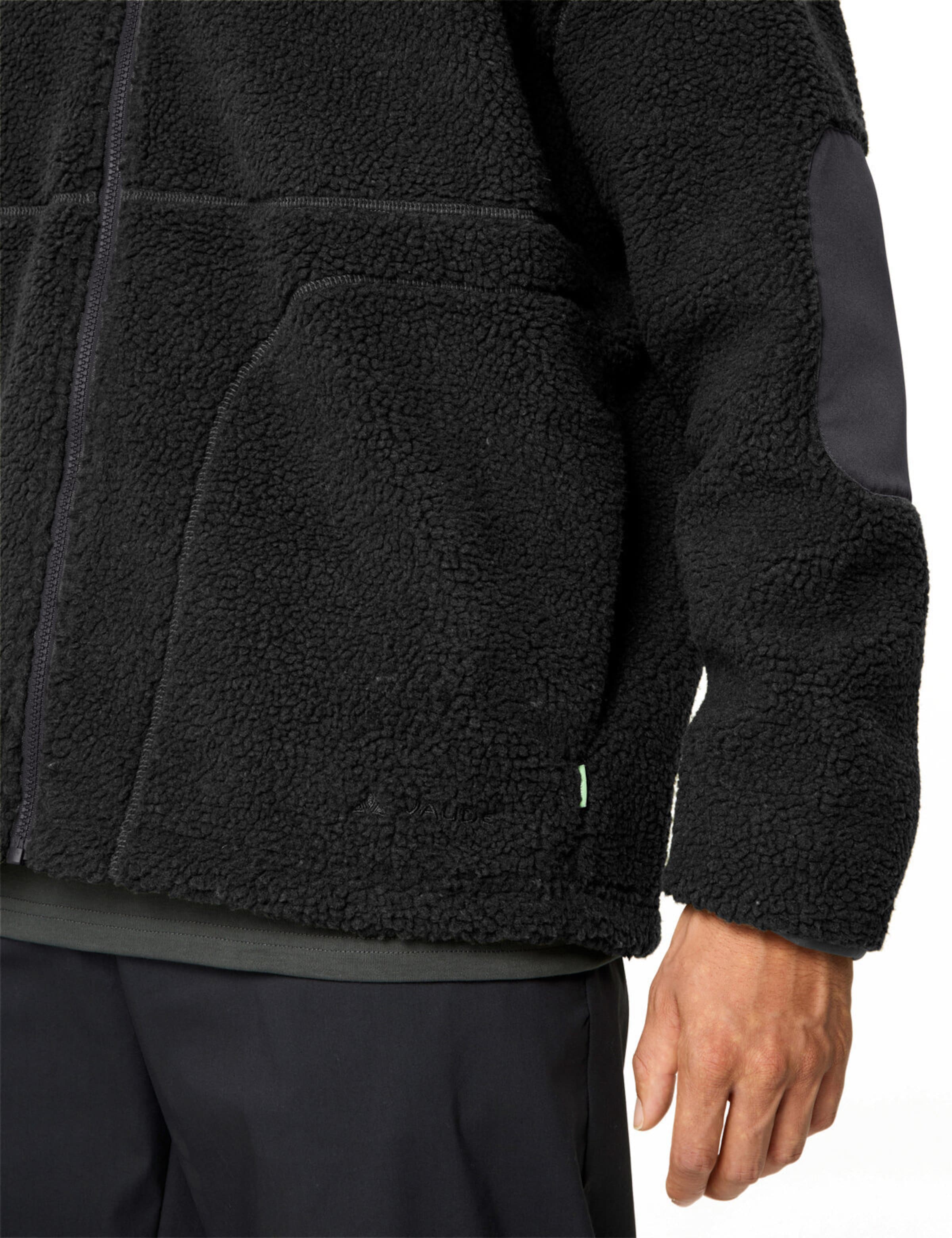VAUDE Athletic fleece jacket 'Manukau IV' in Black