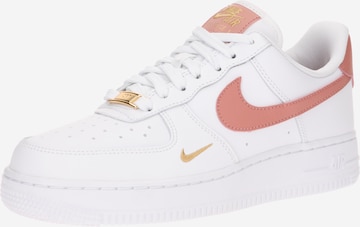 Nike Sportswear Platform trainers 'Air Force 1 '07 Essential' in White: front