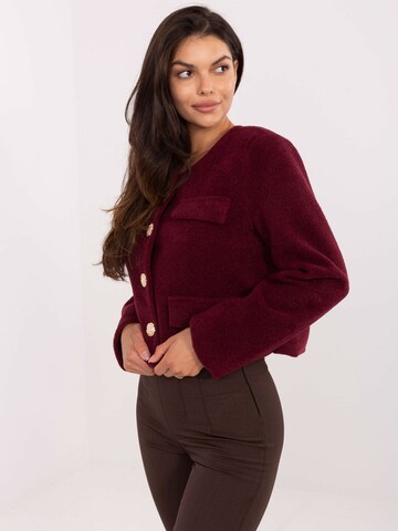 Madnezz House Between-Season Jacket 'FL9586.64' in Red: front
