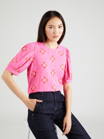 Marks & Spencer Bluse i pink: forside