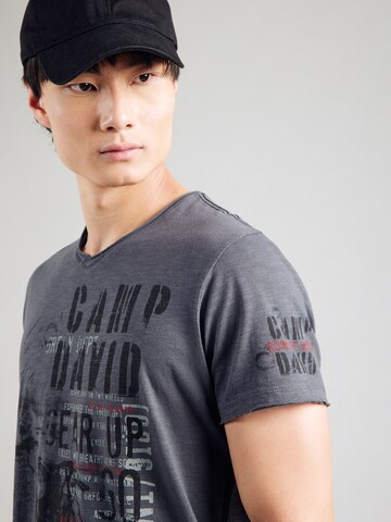 CAMP DAVID - Camiseta en azul