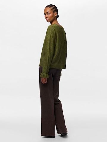 Cardigan 'SALLY' PIECES en vert