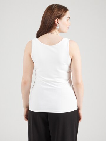 ONLY Carmakoma - Top 'CAREA' en blanco
