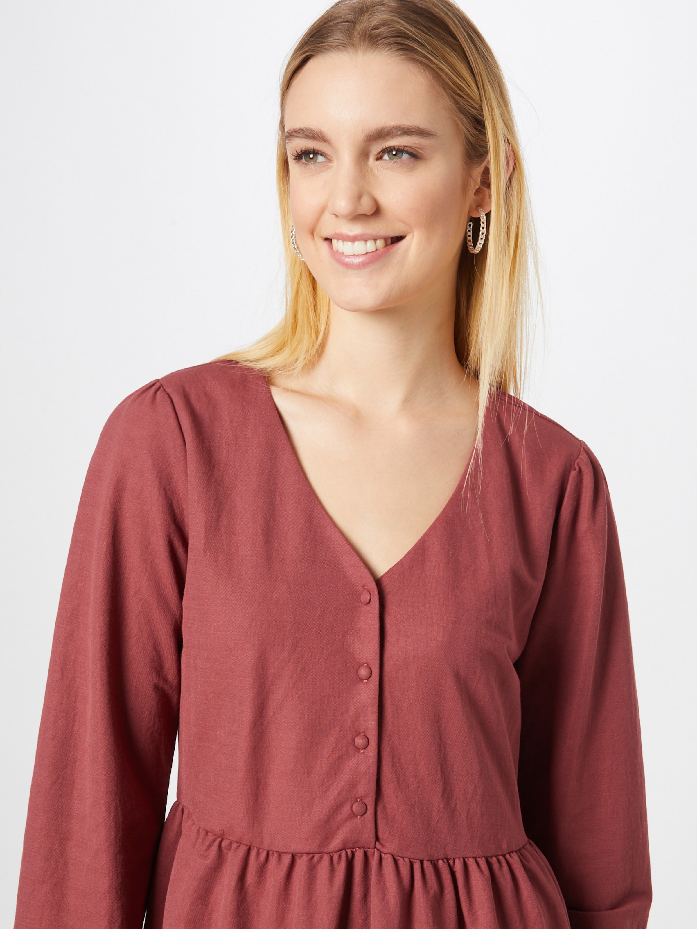 Frauen Große Größen Damen - Kleider 'Elva Dress' in Rostrot - YC21156 Frauen Große Größen Damen - Kleider 'Elva Dress' in Rostrot - YC21156