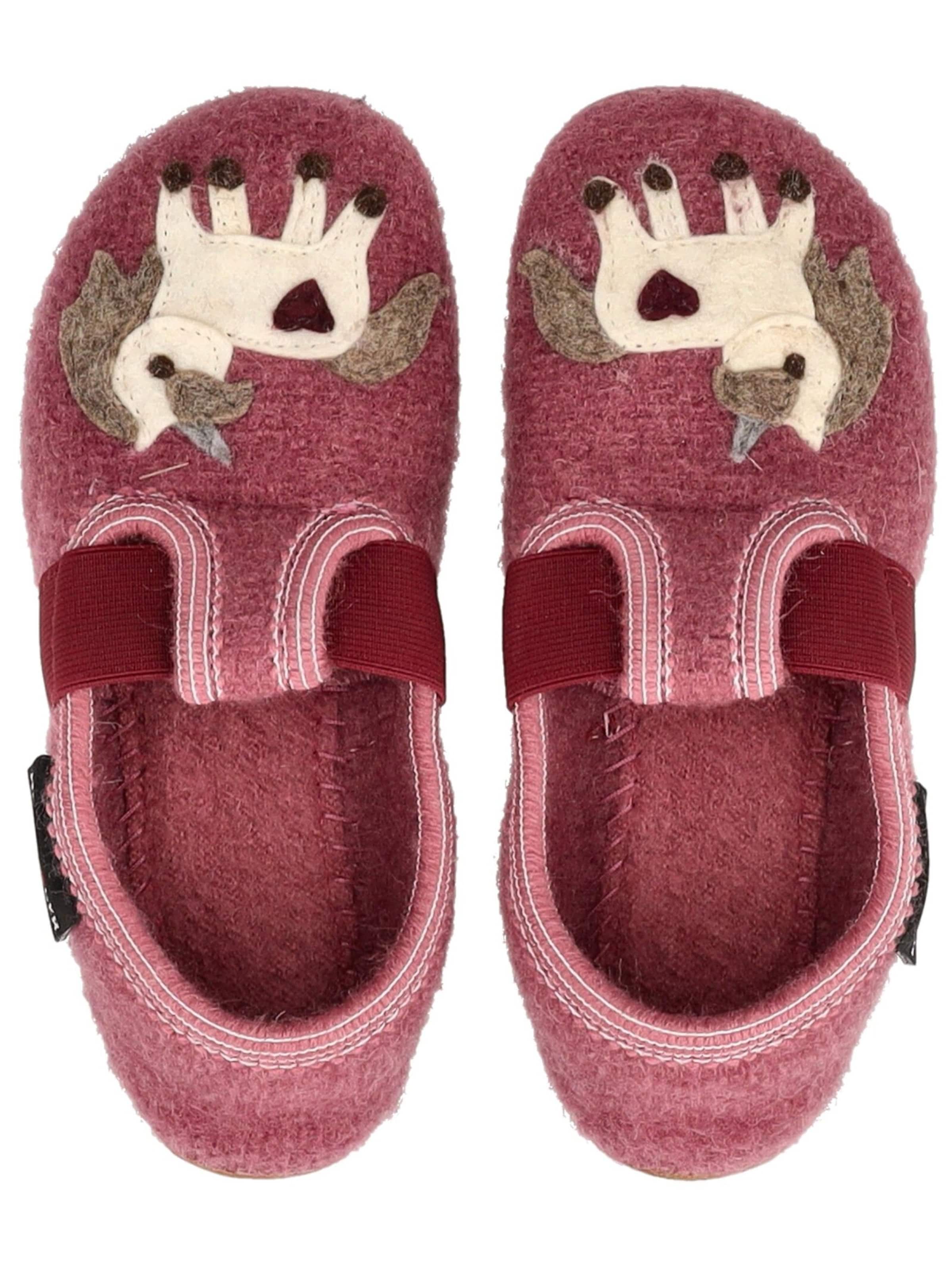Pantoufle HAFLINGER en rose