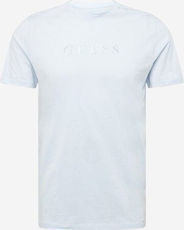 GUESS - Camisa em azul: frente