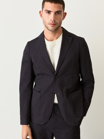 Next Slim Fit Sakko in Blau: Vorderseite