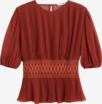 MANGO Blouse in Red: front