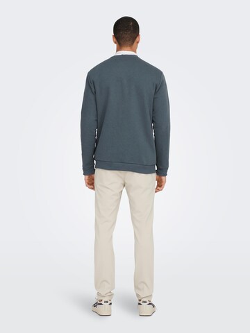 Only & Sons Regular fit Sweatshirt 'Ceres' in Grey