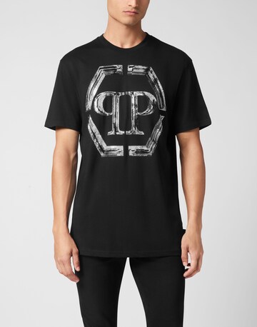 Philipp Plein - Camisa 'Hexagon' em preto