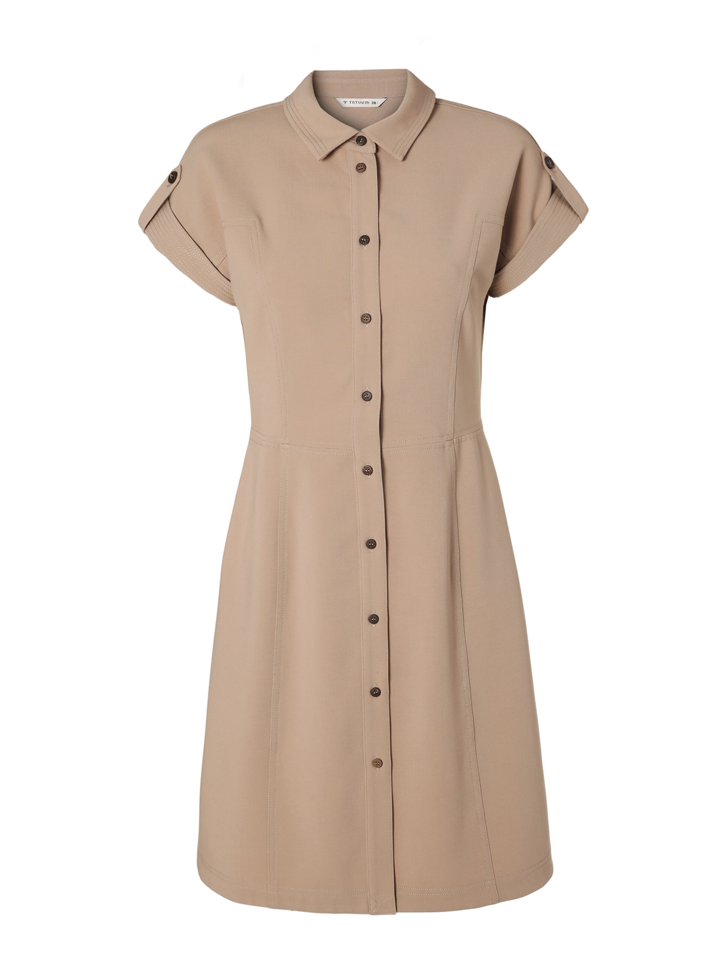 TATUUM Kleid 'FILA' in Beige: Vorderseite