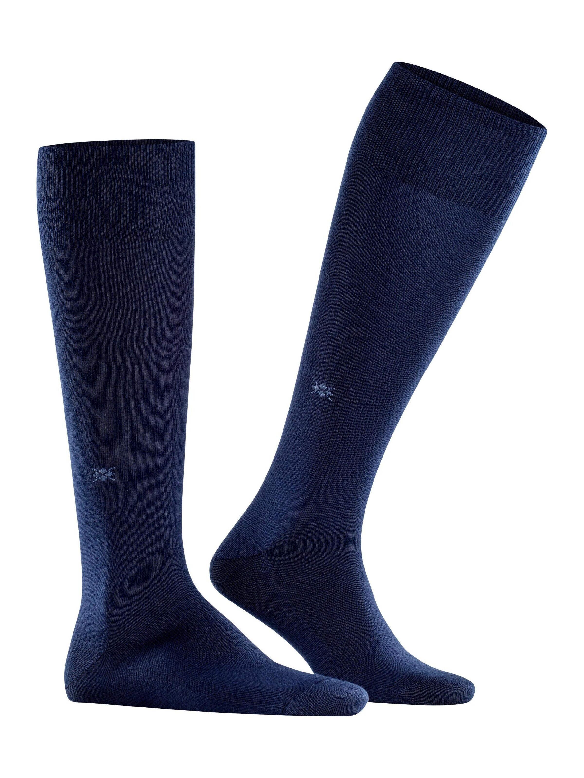 BURLINGTON Kniestrümpfe 'Leeds' in Blau