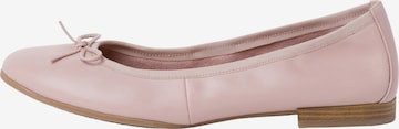 TAMARIS Ballerinasko i pink