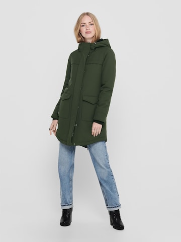 Parka mi-saison 'Maastricht' ONLY en vert