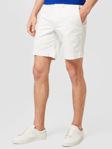 Regular Pantaloni eleganți 'BEDFORD' de la Polo Ralph Lauren pe alb: față