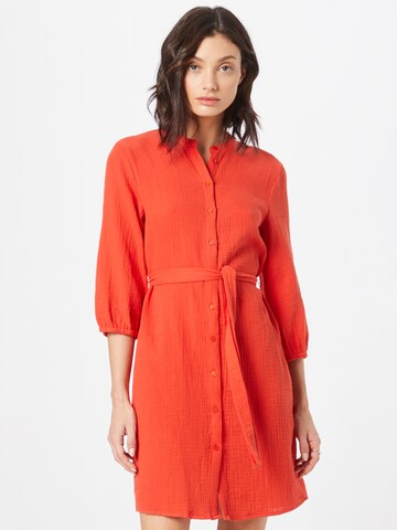 VILA Платье-рубашка 'KOOLA' в Красный: спереди