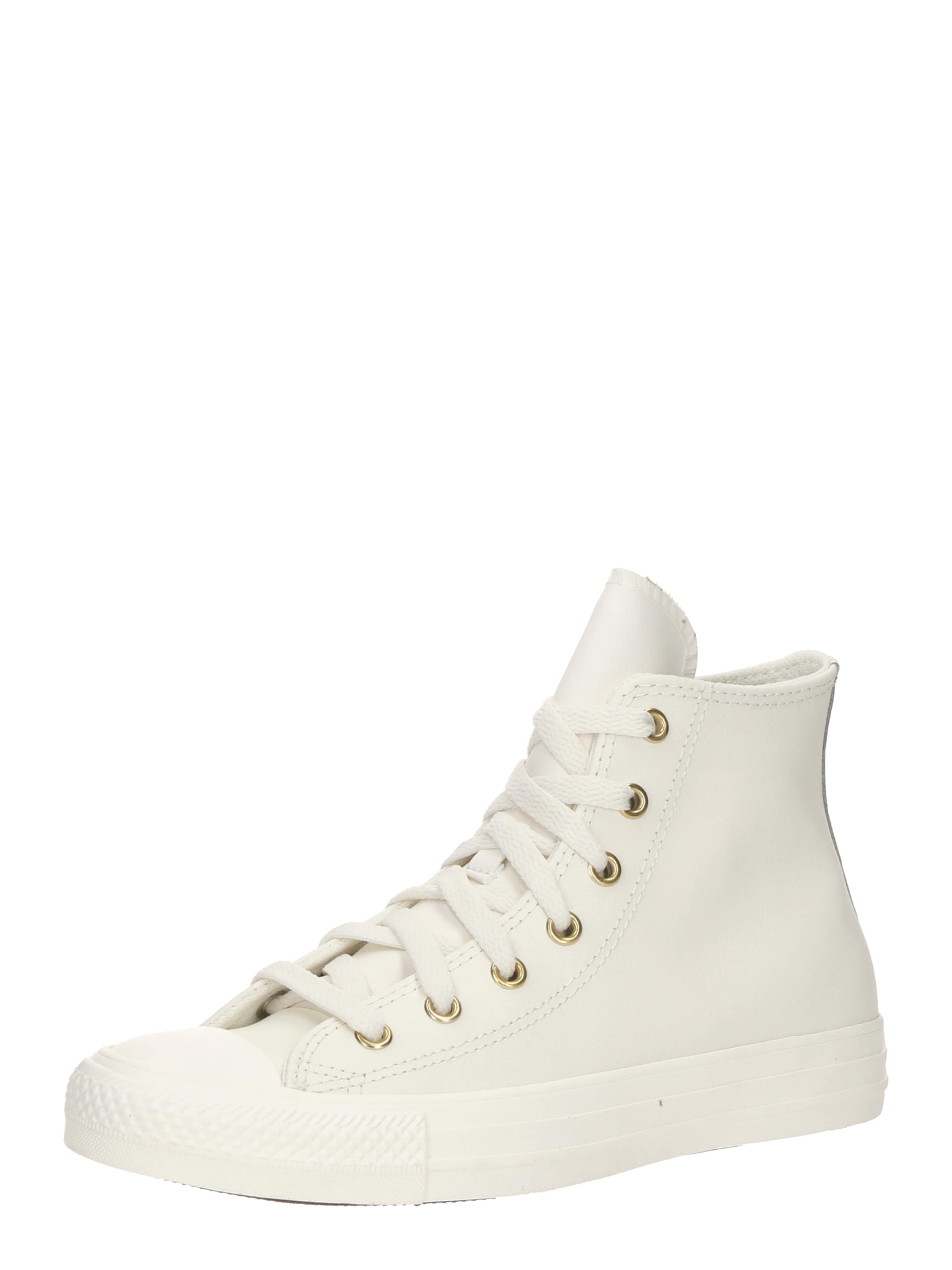 CONVERSE - Sapatilhas 'ChuckTaylor All Star Gold Luxe' em branco: frente