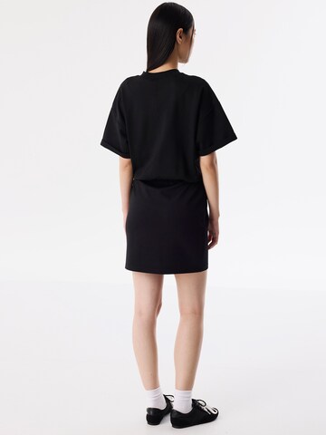 Twist Kleid in Schwarz