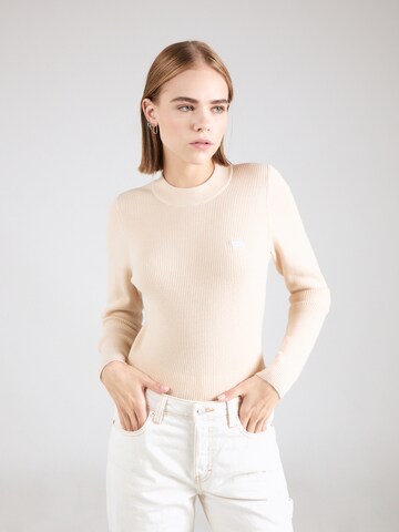 LEVI'S ® Πουλόβερ 'Rib Crew Sweater' σε πορτοκαλί: μπροστά