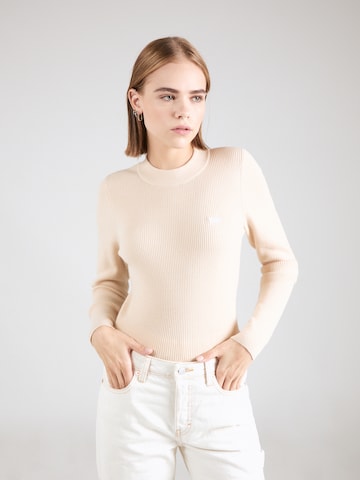 LEVI'S ® Pulover 'Rib Crew Sweater' | oranžna barva: sprednja stran