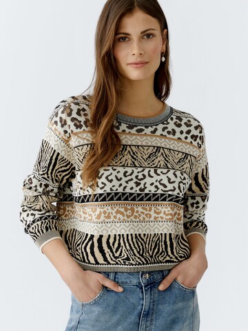 OUI Sweater in Beige: front