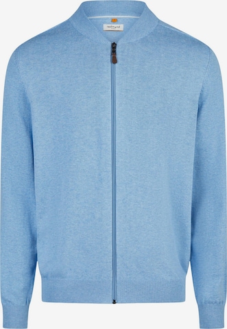 redmond Knit Cardigan 'Basic' in Blue: front