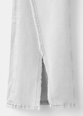 MANGO TEEN Wide Leg Jeans 'Tessa' in Grau