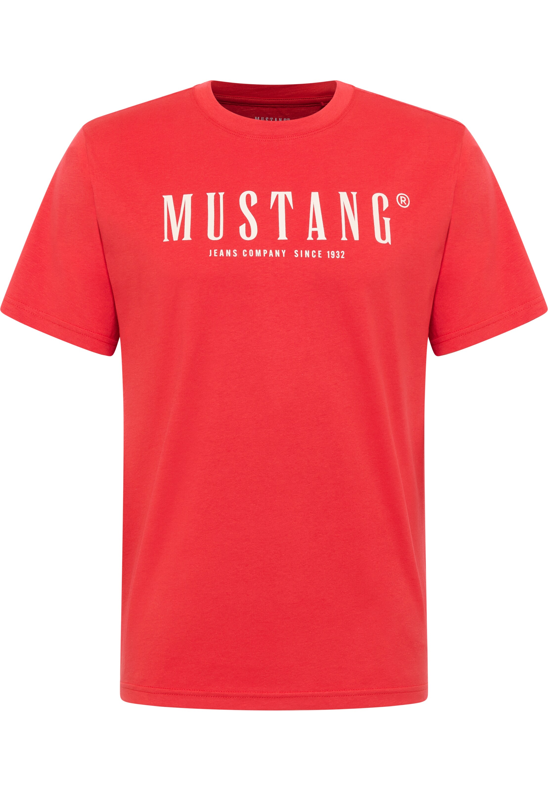 MUSTANG Shirt 'Style Austin ' in Red: front