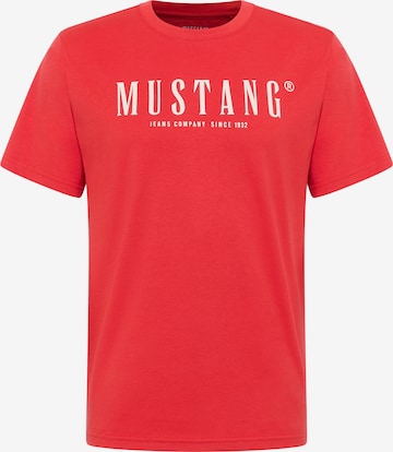 MUSTANG Shirt 'Style Austin ' in Red: front