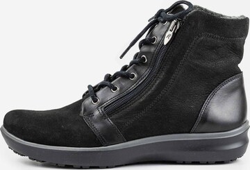 Arcopedico Lace-Up Ankle Boots in Black