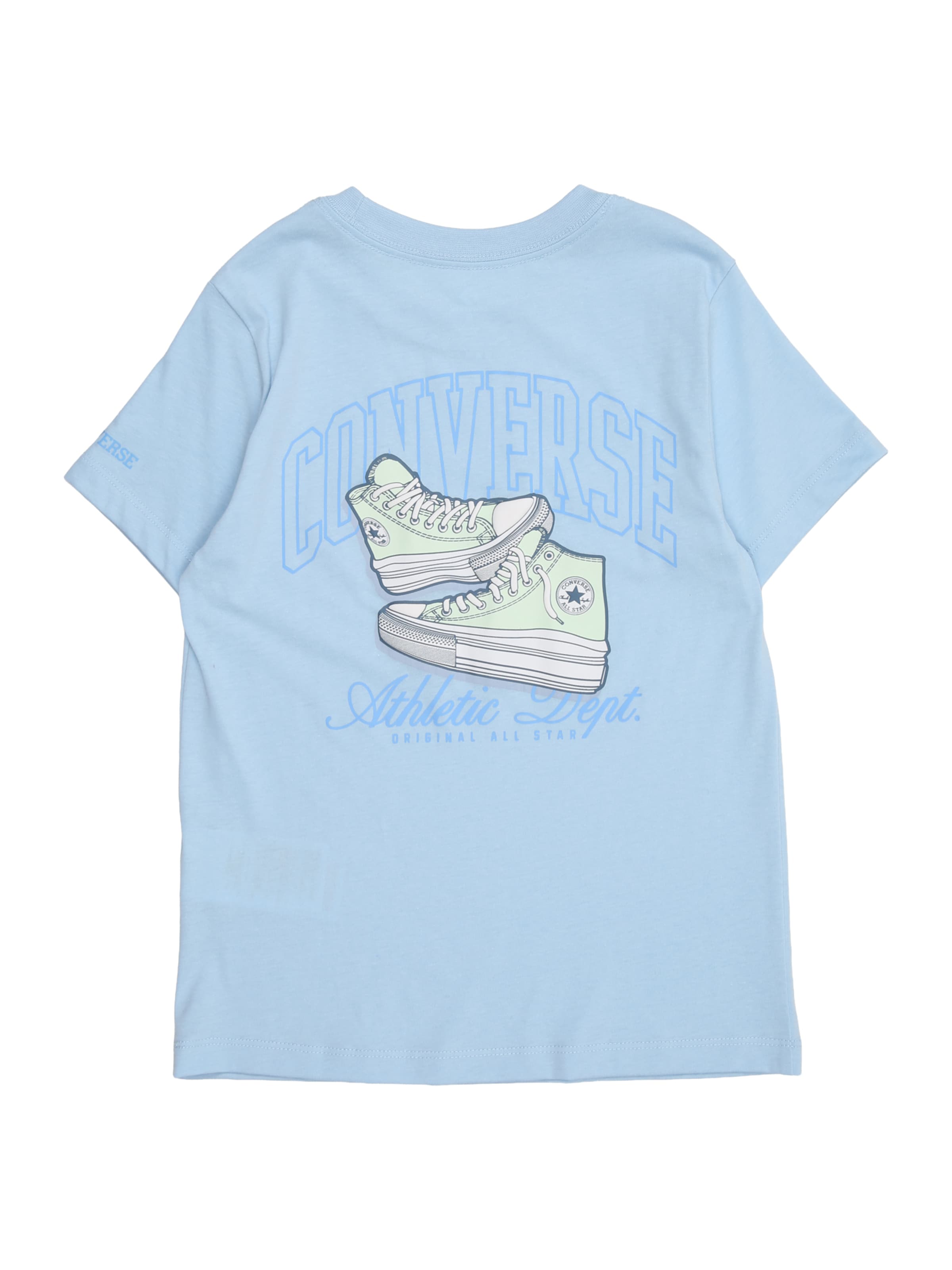 T-Shirt 'CHUCK TAYLOR' CONVERSE en bleu