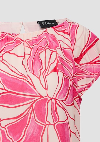 s.Oliver BLACK LABEL Blouse in Roze