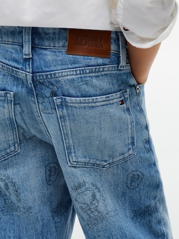 TOMMY HILFIGER Baggy Jeans 'PEANUTS' i blå