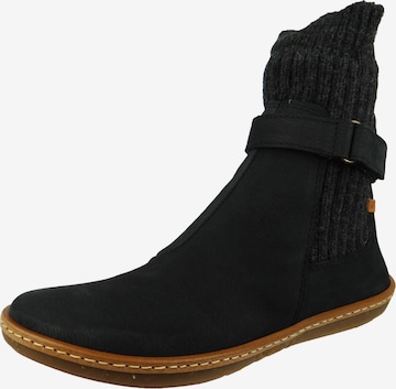 EL NATURALISTA Ankle Boots in Black: front