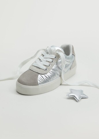 MANGO KIDS Sneaker in Silber