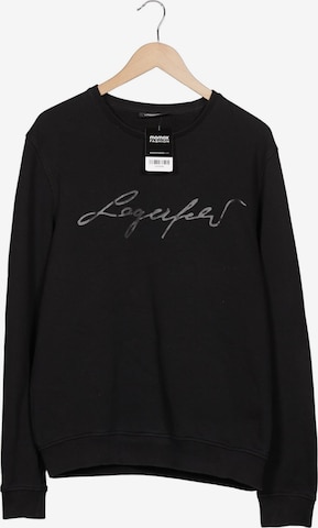 LAGERFELD Sweater L in Schwarz: Vorderseite