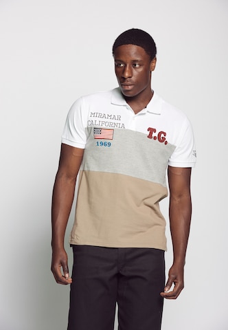 TOP GUN Polo 'TG20201019' in Beige