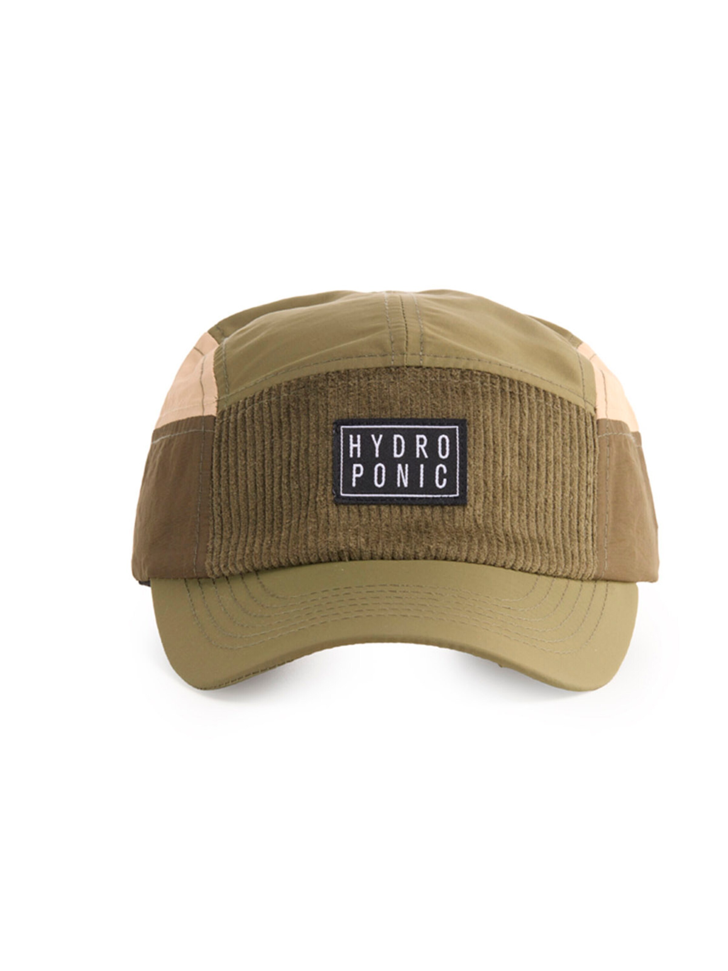 hydroponic - Gorra deportiva 'Hydroponic Dusk Cap' en verde: frente