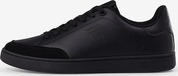 FILA - Sapatilhas baixas 'COURTBAY' em preto: frente